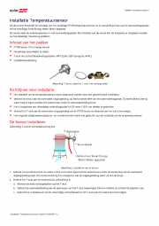 Se temperature sensor installation guide nlpagina1